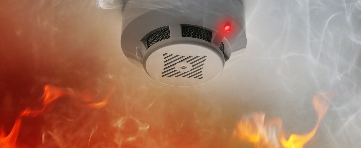 Smoke and fire alarm system