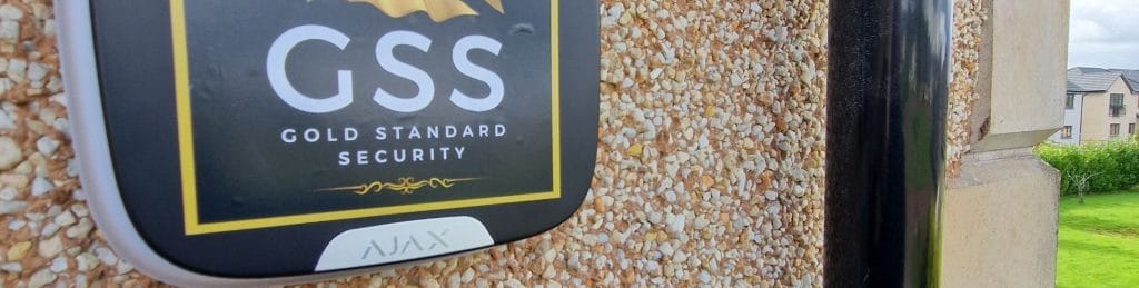 intruder alarm installed by the Gold Standard Security Scotland specialists